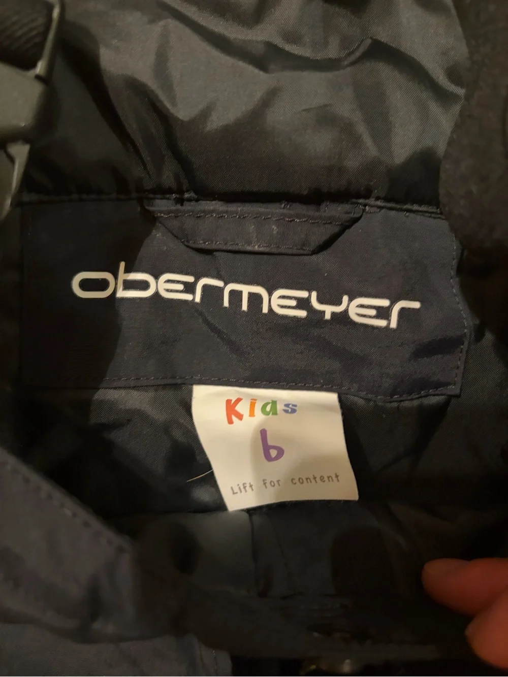 Obermeyer Kids Insulated Ski Bib size 6